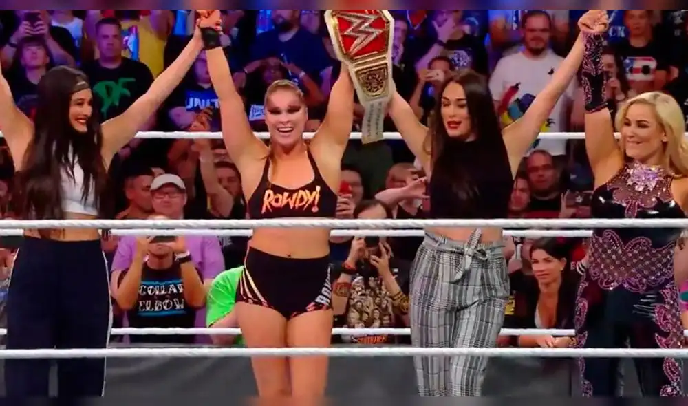 Ronda Rousey es la primera mujer en ser campeona de UFC y WWE