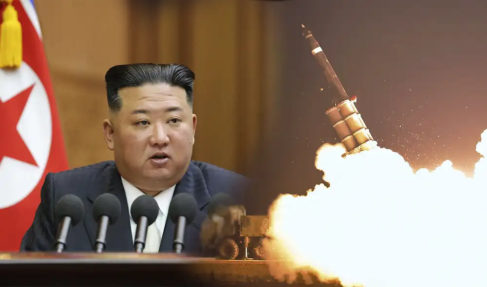 Kim Jong Un, señaló que su país responderá con armas nucleares a las constantes amenazas de sus enemigos. Foto: composición LR/ AFP