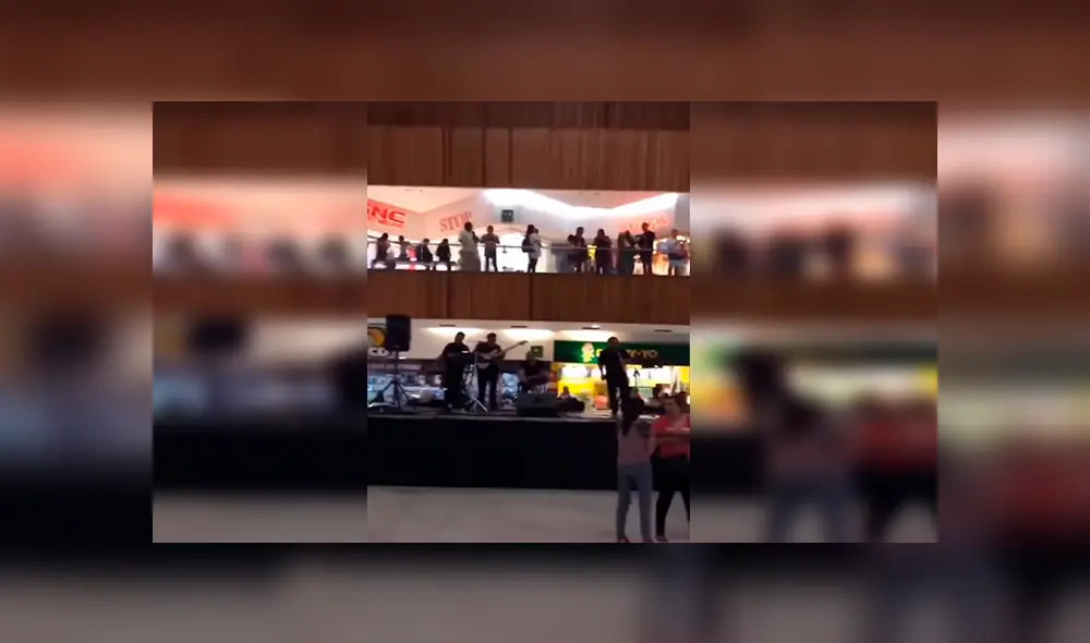 Facebook viral: Centro comercial se inunda y músicos aprovechan en tocar canción de 'Titanic' [VIDEO]