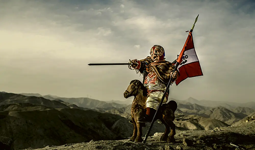 Obra de Fernando Gutiérrez, se titula Libertador Huanchaco. Obra de Fernando Gutiérrez, se titula Libertador Huanchaco.