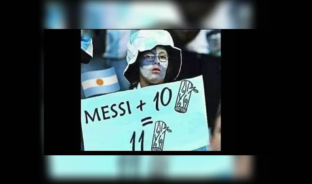 Argentina vs Brasil: memes de Messi tras caer en semifinal.