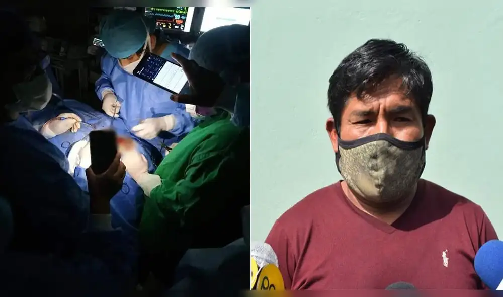 Padre de familia denunció a los galenos y al hospital Goyeneche por presunta negligencia médica. Foto: Composición La República