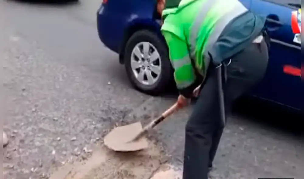 El hecho ocurrió exactamente en el cruce de la avenida Venezuela con el jirón Morona. (Foto: Captura video)