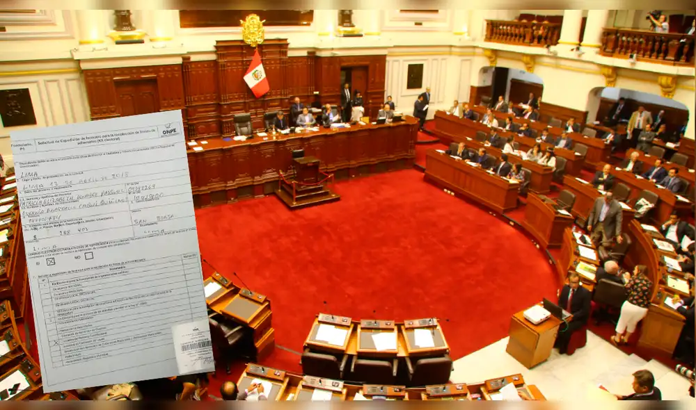 Solicitan kit de recolección de firmas para eliminar inmunidad parlamentaria