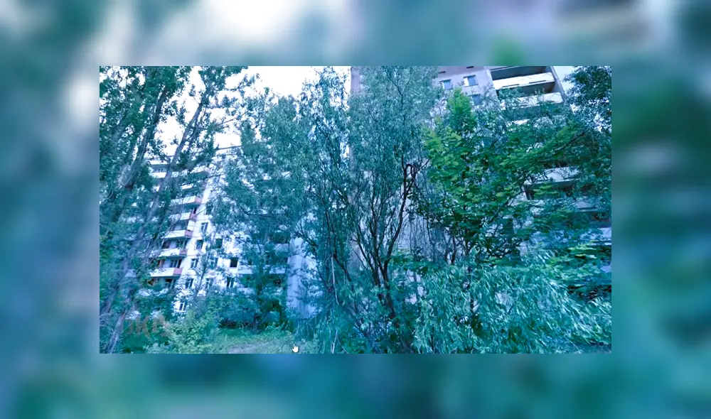 Google Maps: aterrador monstruo es descubierto en un edificio de Chernobyl