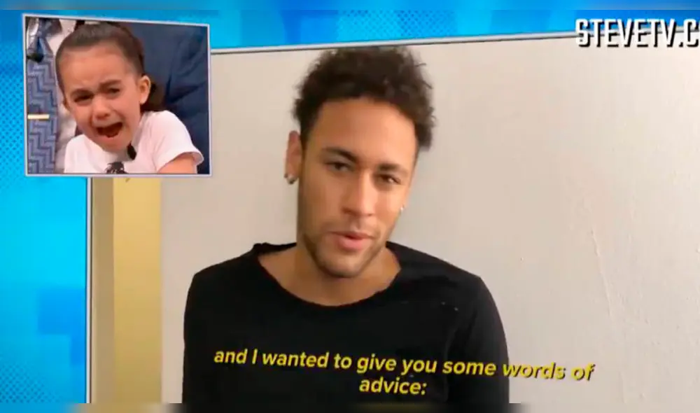 YouTube: Neymar hizo llorar a niña con conmovedor mensaje [VIDEO]