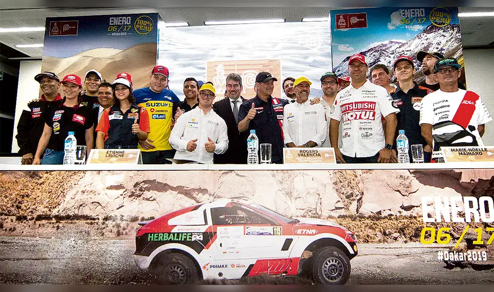 Perú listo para el Dakar 2019 Perú listo para el Dakar 2019