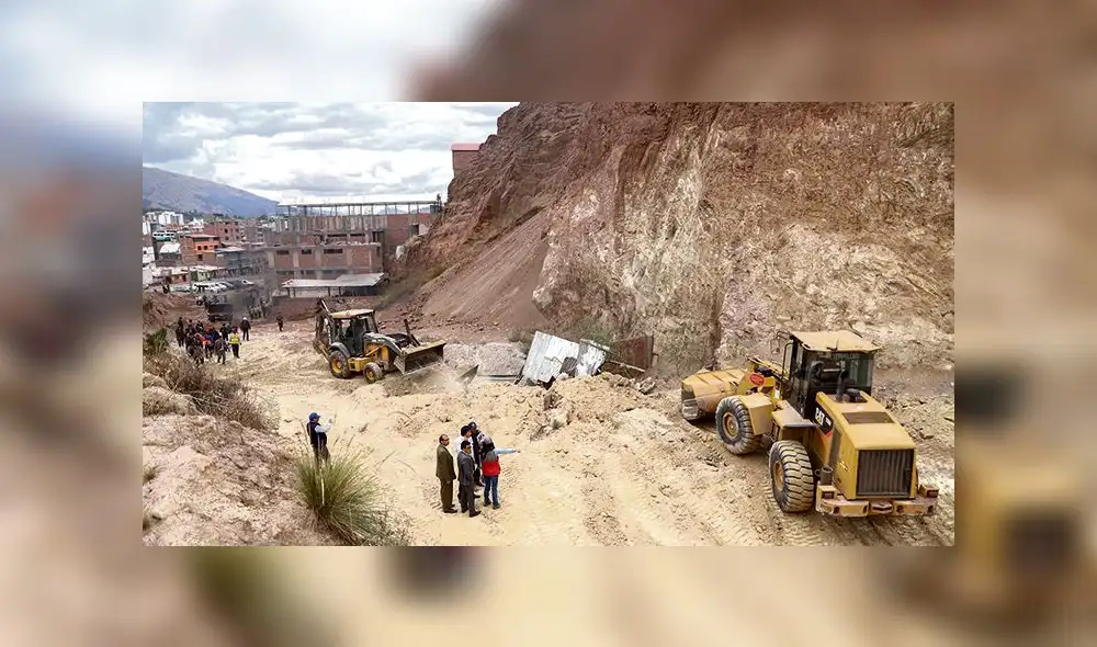 liberación. Edificaciones fueron demolidas previa notificación a los ocupantes.