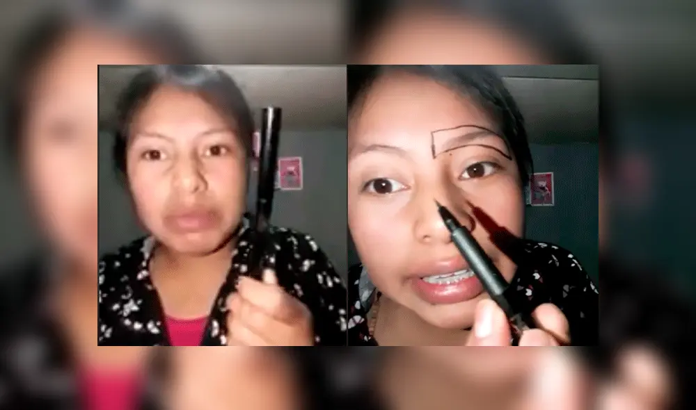 Vía Facebook: quiso lucir como youtuber 'Yuya', se maquilla y terminó haciendo el ridículo