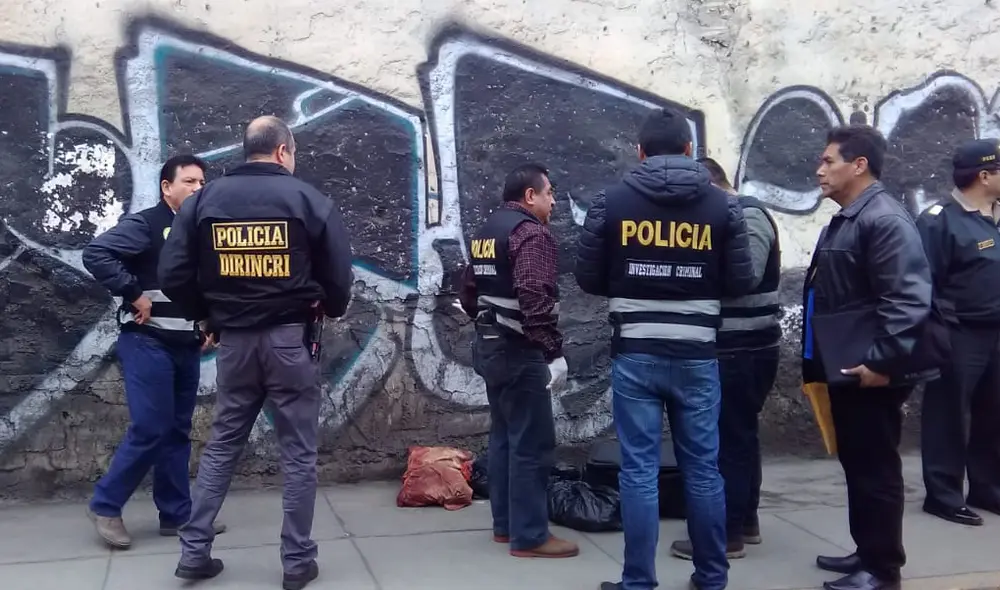 Hallan maleta con restos de cuerpo descuartizado a espaldas de la Plaza de Acho [VIDEO]