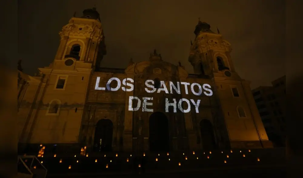 Arzobispado de Lima reconició a los héroes de primera línea. Foto: Felix Contreras.  GLR.