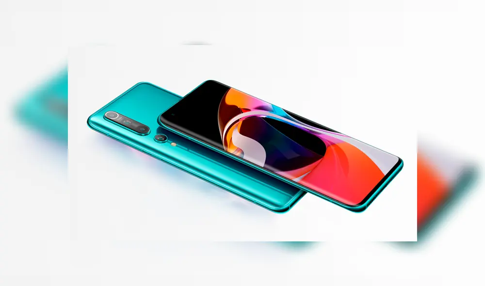 Diseño del Mi 10 5G.