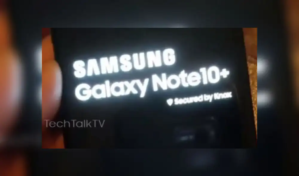 Samsung Galaxy Note 10 tendrá una versión Pro.