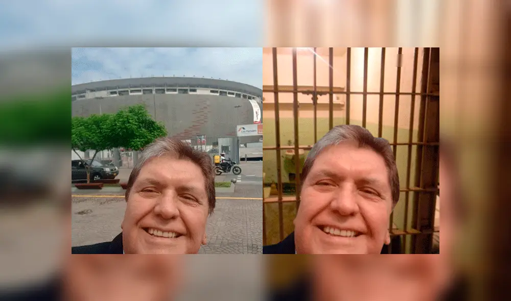 Vía Twitter: Alan García es víctima de memes por su 'selfie' frente al Estadio Nacional [FOTOS]