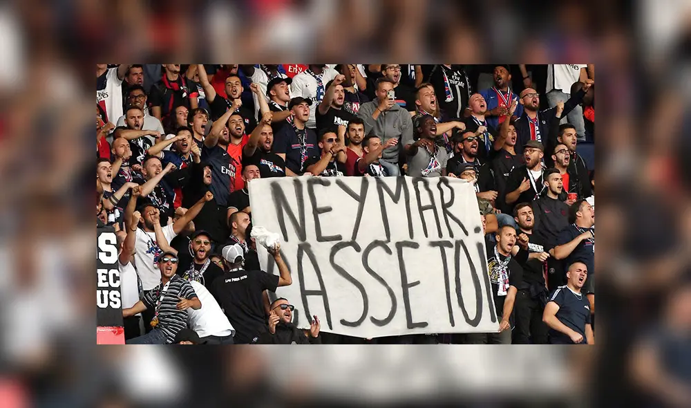 Los hinchas no están de acuerdo con las aptitudes de Neymar. Créditos: AFP