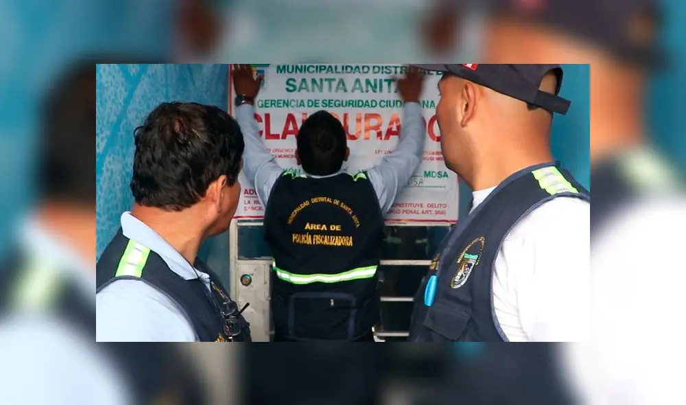 Clausuran prostíbulo que funcionaban en un hotel de Santa Anita. Créditos: Difusión.