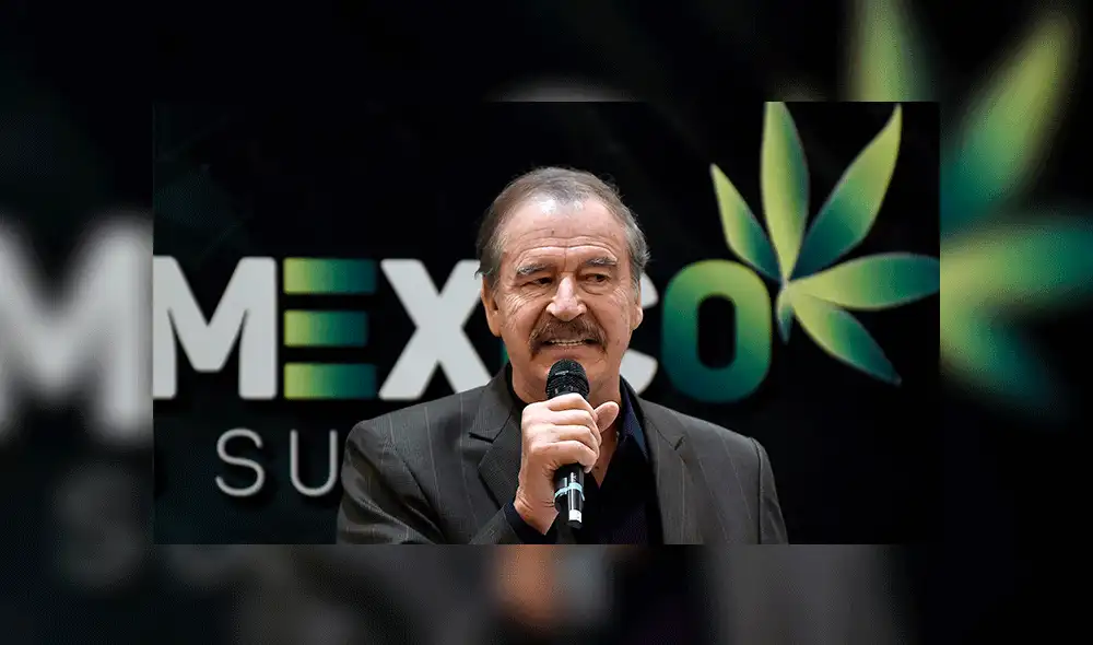 Vicente Fox a favor de legalización de la marihuana en México
