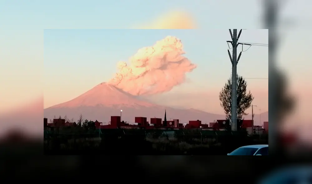 volcán Popocatépetl volcán Popocatépetl