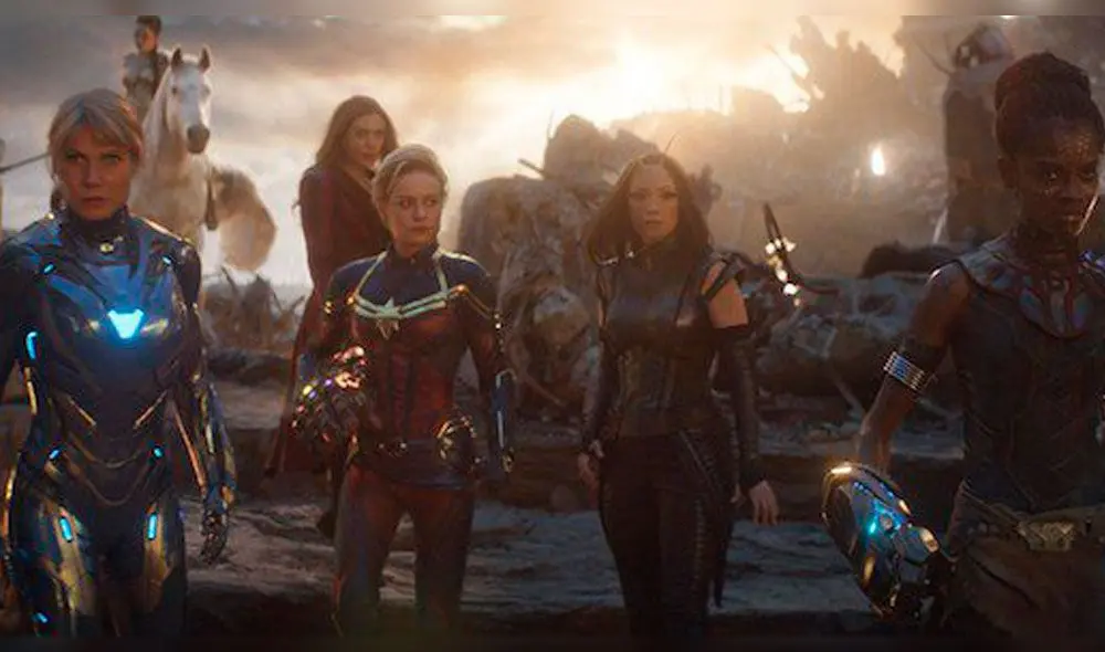 Las actrices protagonizaron el momento "Girl Power" de Avengers: Endgame. Foto: Difusión Las actrices protagonizaron el momento "Girl Power" de Avengers: Endgame. Foto: Difusión