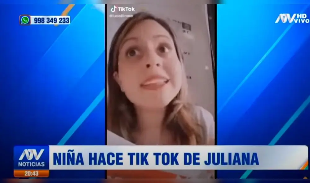 Juliana Oxenford Foto: captura Juliana Oxenford Foto: captura