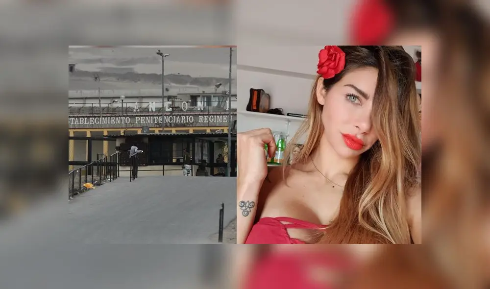 Modelo argentina aseguró a través de su cuenta de Instagram que presidiarios del penal de Ancón le enviaron imágenes de sus genitales. (Composición: Aldair Mejía - La República / Facebook Xoana González)