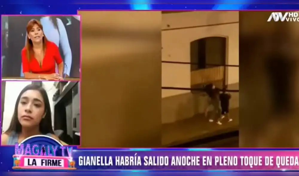 Gianella Ydoña, expareja de Josimar, habría violado toque de queda