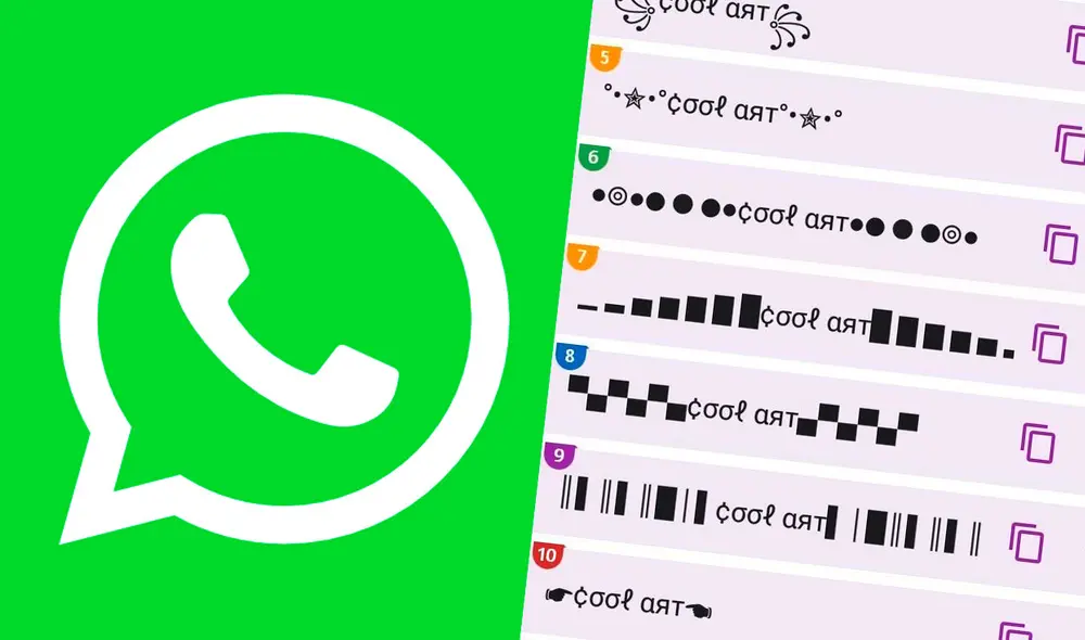 Dale estilo a tus mensajes personalizados de WhatsApp de forma automática y rápida con este método. Foto: APKPure