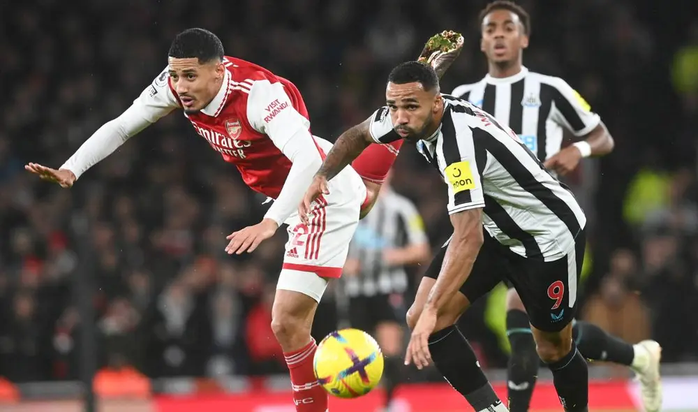 Gunners y urracas protagonizaron un partidazo por la Premier League en el Emirates Stadium. Foto: EFE