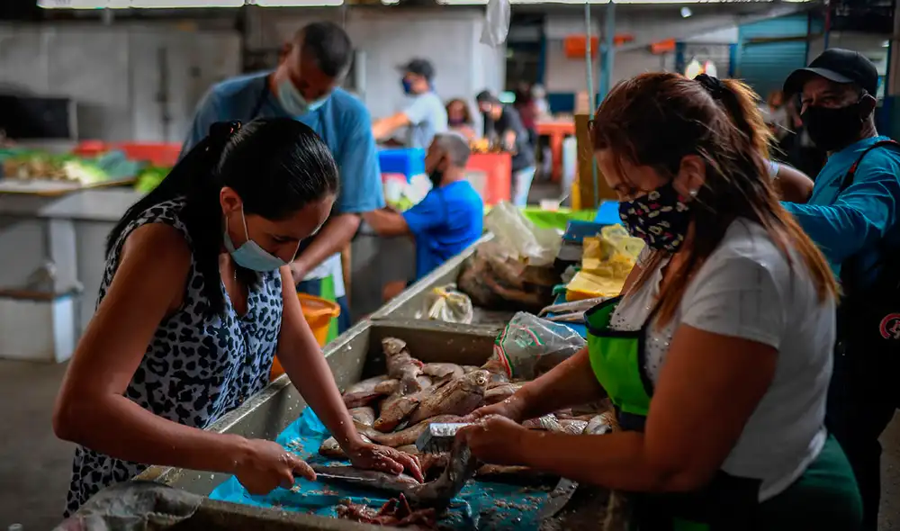 Provea duda sobre el deceso en el número de casos de COVID-19 reportados por la administración d Nicolás Maduro. Foto: AFP