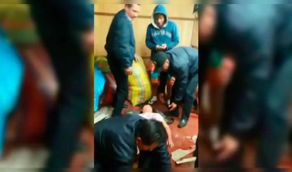 Huaraz: mujer cae de azotea y sobrevive