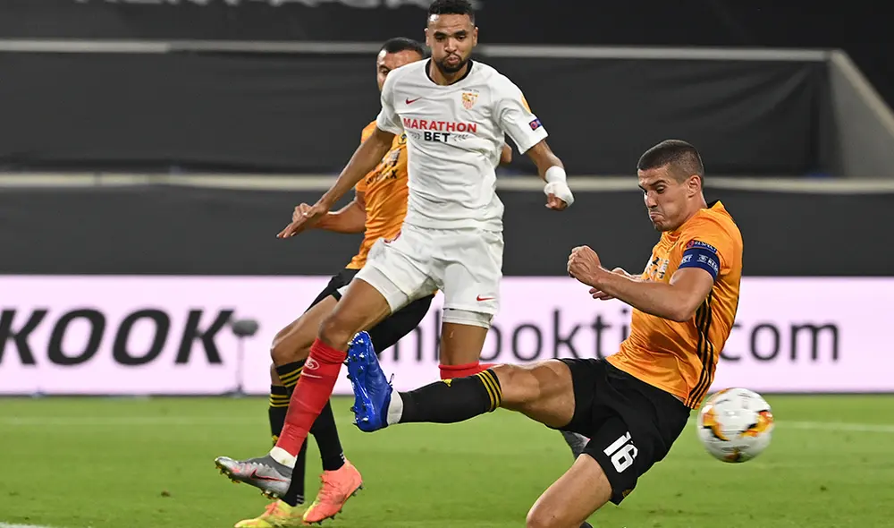 Sevilla vs. Wolves se enfrentan por los cuartos de final de la Europa League. (FOTO: AFP).