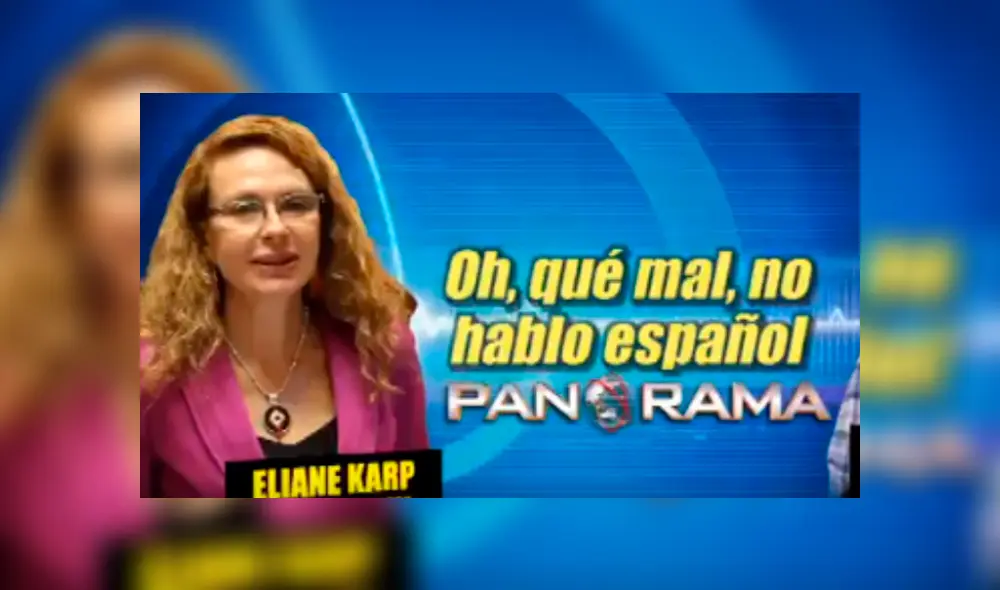 Parodian el “I don´t speak spanish” de Eliane Karp en el Wasap de JB [VIDEO]