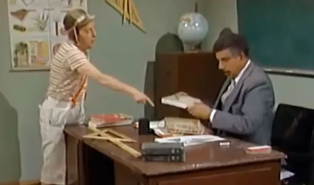 El chavo del 8: el profesor Jirafales y el conmovedor obsequio que recibió del protagonista [VIDEO]