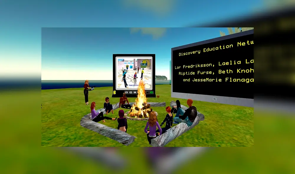 Desliza para ver cómo luce la interfaz de Second Life. Foto: Linden Lab. Desliza para ver cómo luce la interfaz de Second Life. Foto: Linden Lab.