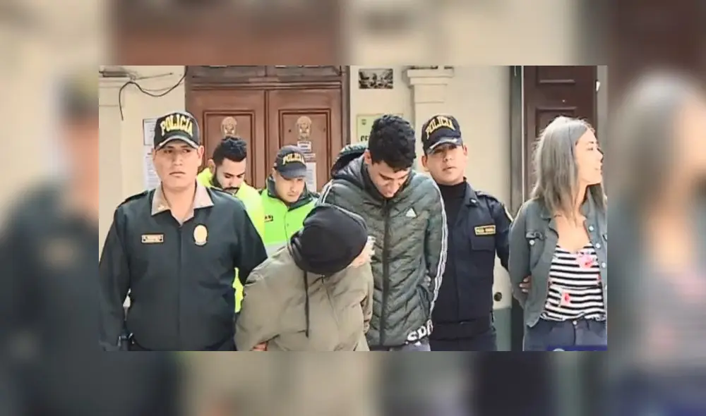 La Depincri Centro evaluará la permanencia en el país de los capturados. (Foto: Captura de video / Latina Noticias)