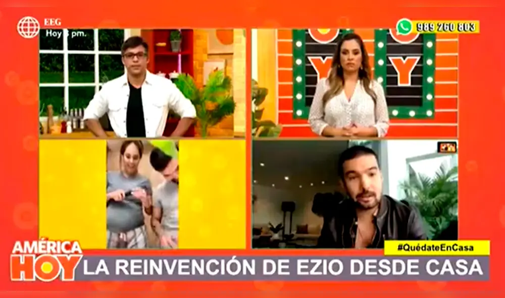 Karen Schwarz Ezio Oliva revela que se quedó sin trabajo por el coronavirus pero admite que muchos no tienen para comer Karen Schwarz Ezio Oliva revela que se quedó sin trabajo por el coronavirus pero admite que muchos no tienen para comer