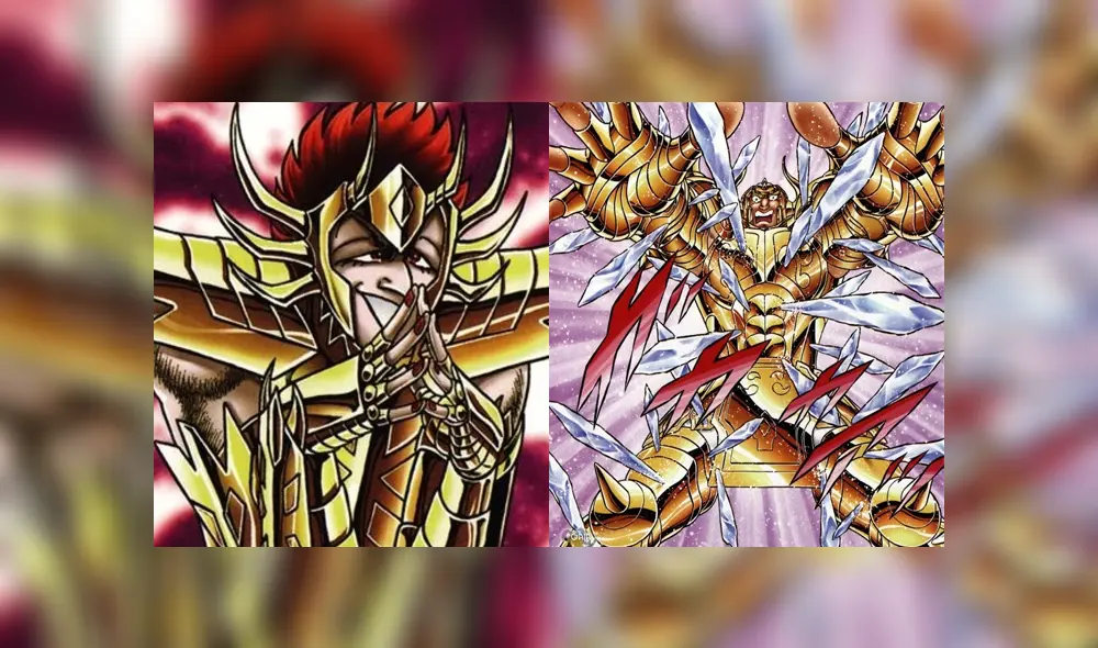 Trazo 'ardiente' de Masami Kurumada. Foto: Captura. Trazo 'ardiente' de Masami Kurumada. Foto: Captura.