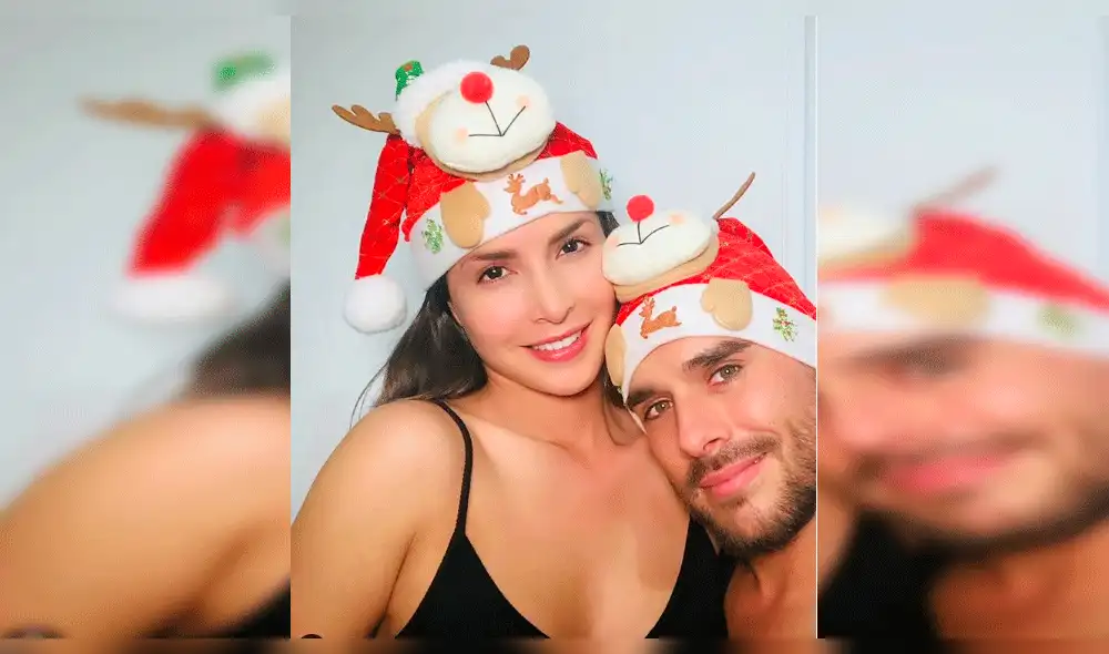 Carmen Villalobos y Sebastián Caicedo conmueven a fans con detalle de Navidad