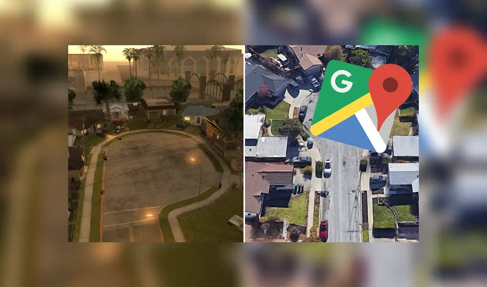 Un usuario logró hallar el barrio en el que se inspiraron para hacer Grove Street de GTA San Andreas. Foto: Google Maps Un usuario logró hallar el barrio en el que se inspiraron para hacer Grove Street de GTA San Andreas. Foto: Google Maps