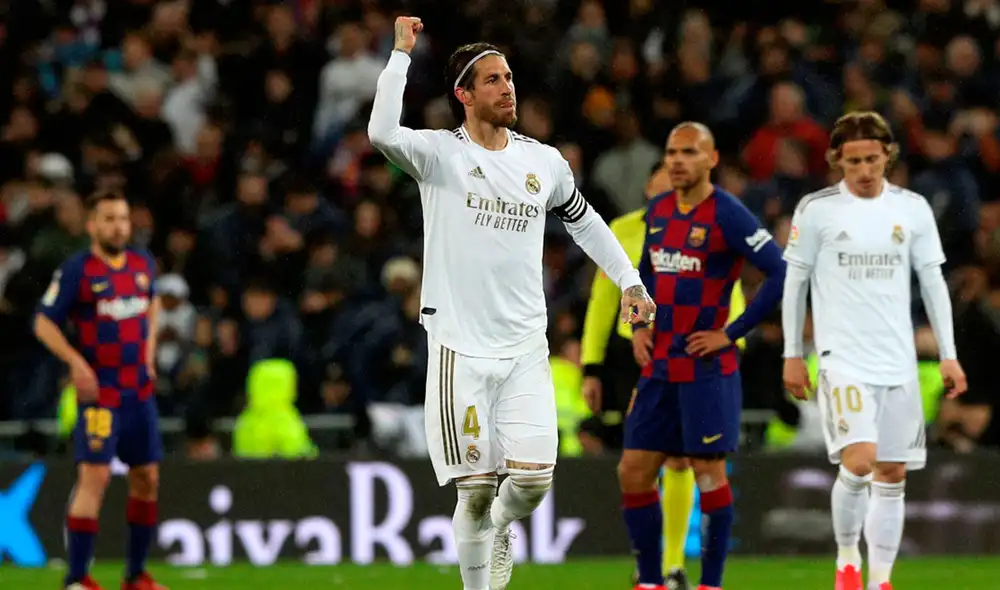 Barcelona y Real Madrid juegan este sábado por la fecha 7 de LaLiga Santander. Foto: EFE