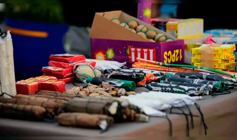 Sucamec decomisa más de 13 toneladas de pirotécnicos Sucamec decomisa más de 13 toneladas de pirotécnicos