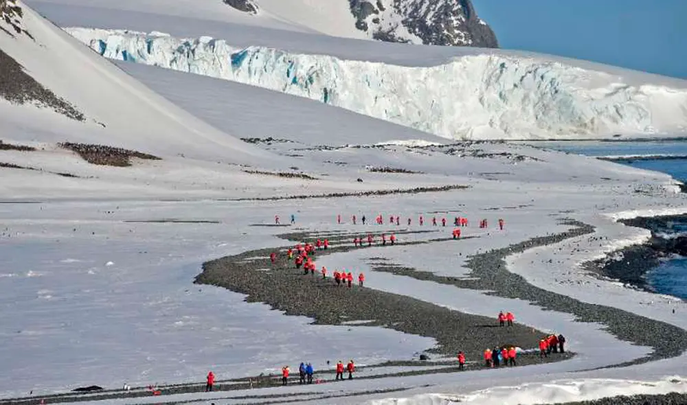 En la Península Antártica hay bases científicas y militares de Argentina, Chile y Gran Bretaña | Foto: phys.org