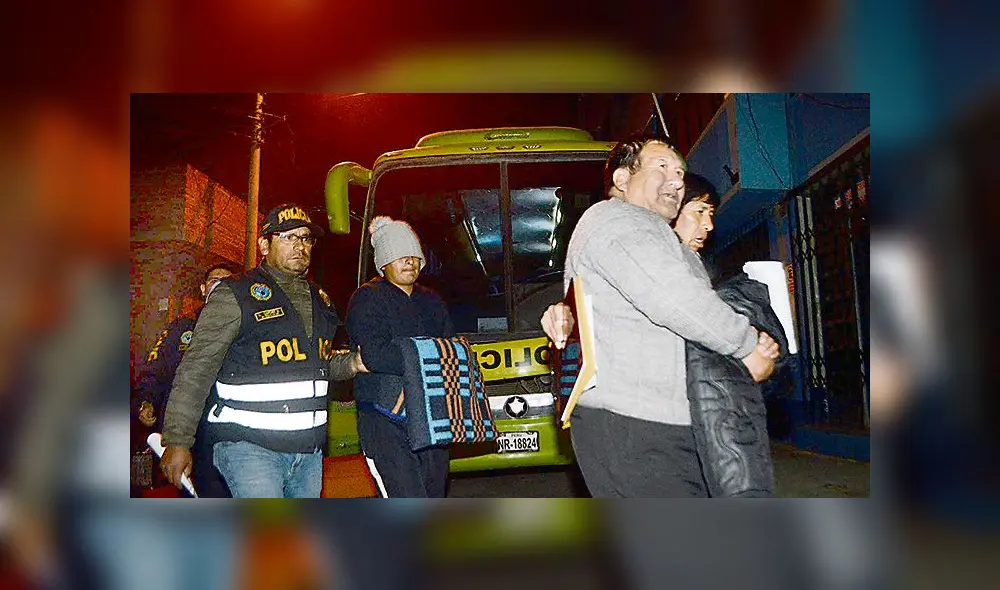 COMPROMETIDOS. Implicados fueron internados en carceleta. COMPROMETIDOS. Implicados fueron internados en carceleta.