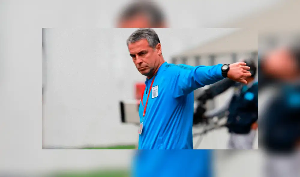 El técnico uruguayo reemplazó a Miguel Ángel Russo en la dirección técnica de Alianza Lima esta temporada. Créditos: MSN