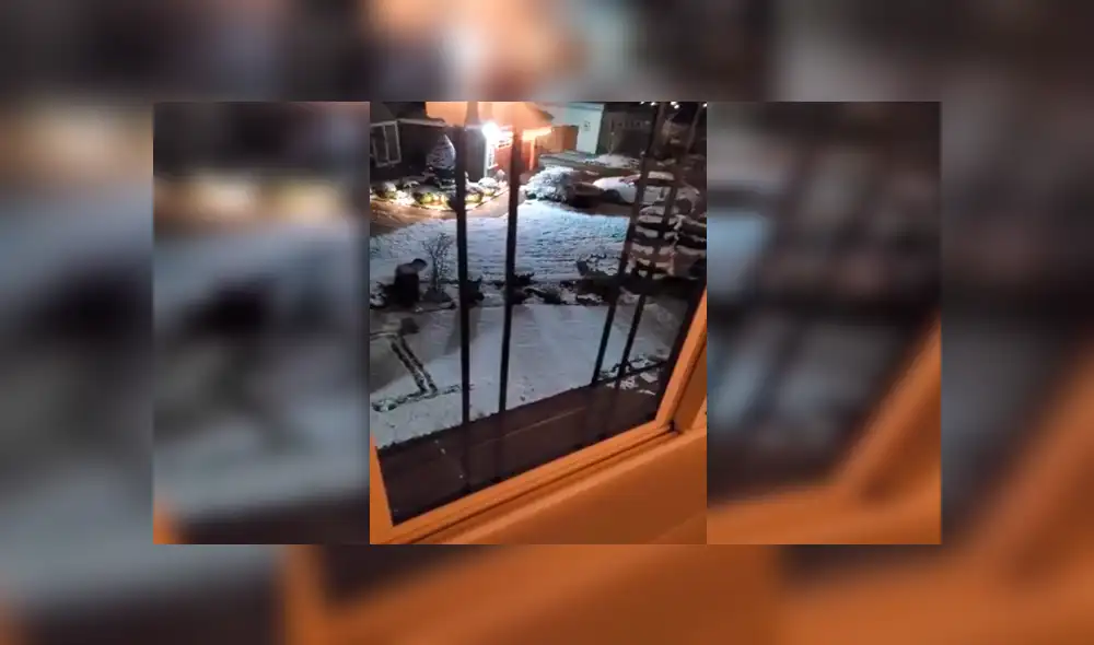 En Facebook, un hombre quería sorprender a su pareja con un amoroso gesto en la nieve y ella lo descubre. En Facebook, un hombre quería sorprender a su pareja con un amoroso gesto en la nieve y ella lo descubre.