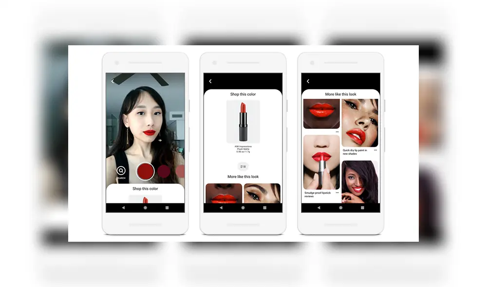 ¿Quieres saber cómo te quedará ese maquillaje antes de ir a comprarlo? La nueva función de Pinterest te permitirá hacerlo.