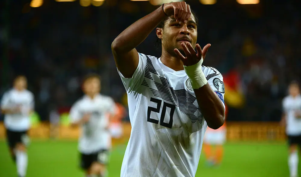Gnabry puso el primero para Alemania. (Créditos: AFP) Gnabry puso el primero para Alemania. (Créditos: AFP)
