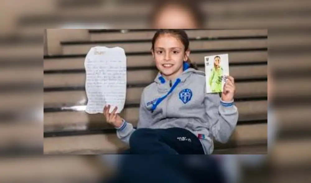 Twitter: Niña fanática del fútbol escribe carta a Panini por este insólito motivo [FOTOS]