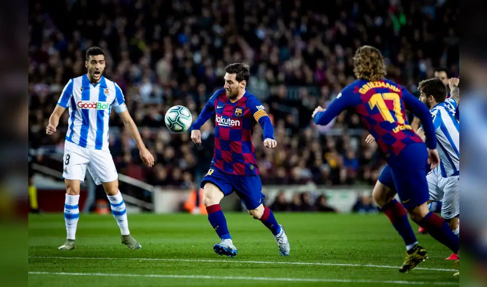 Barcelona logra posicionarse como líder del torneo de manera momentánea a la espera de lo que haga mañana el Real Madrid. Foto: Difusión.