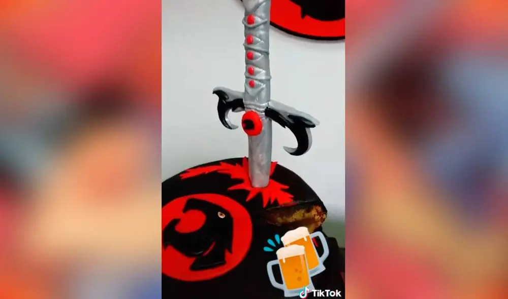 Desliza las imágenes para ver la increíble celebración que le hizo una joven a su pareja quien es fan de los Thundercats. Foto: captura de TikTok/ Maggy Errivares